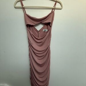 Tiger Mist Pink Midi Elegance